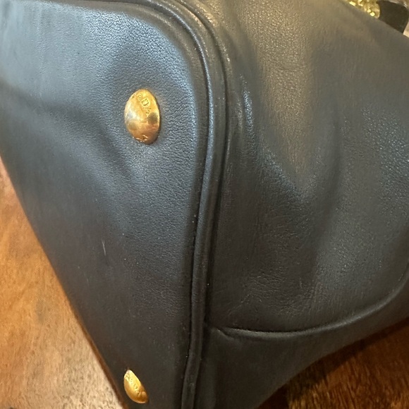 Prada Black Leather Tote Bag - Picture 7 of 16